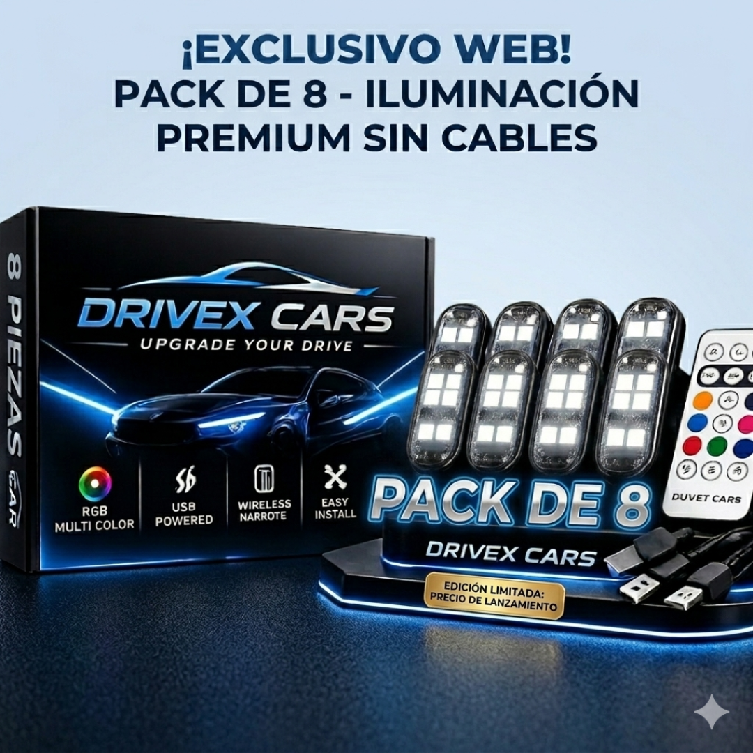 Drivex cars - Kit Premium De Luces LED Ambientales